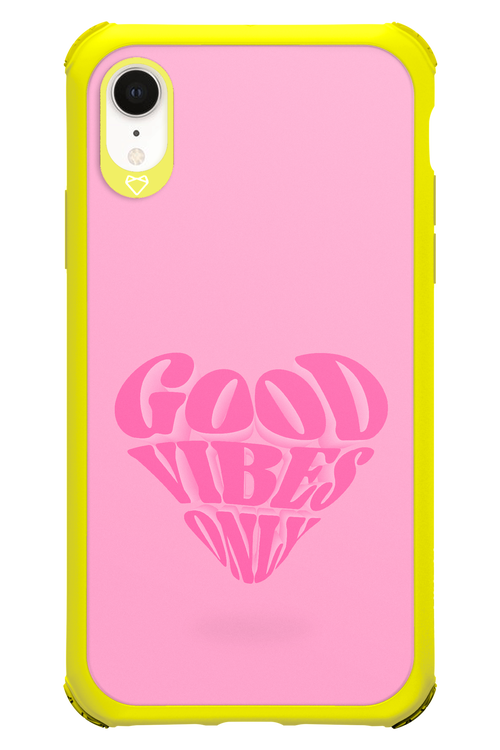 Good Vibes Heart - Apple iPhone XR