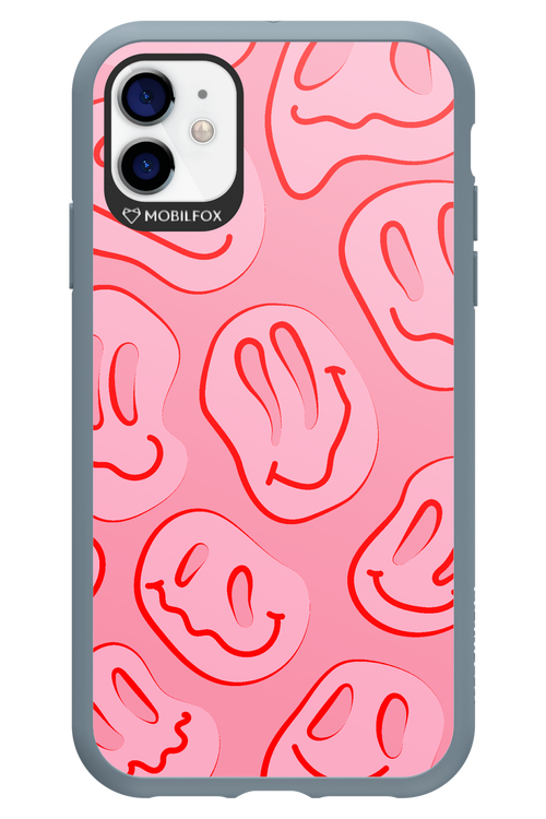 Bubblegum Smiley - Apple iPhone 11