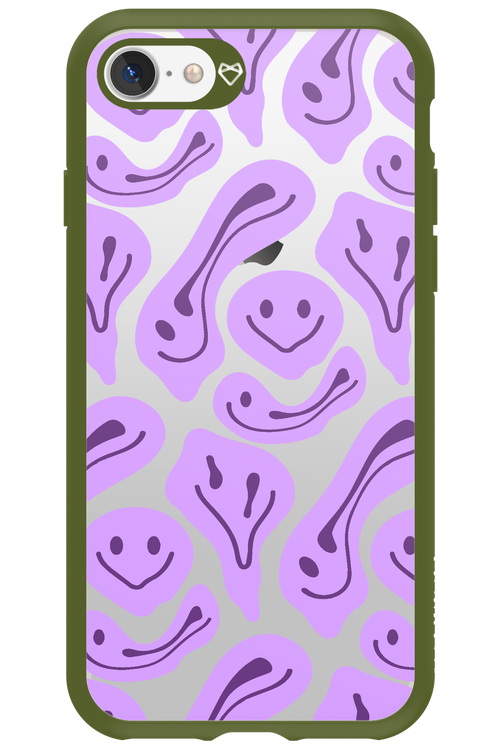 Fluid Smiley Purple - Apple iPhone 7