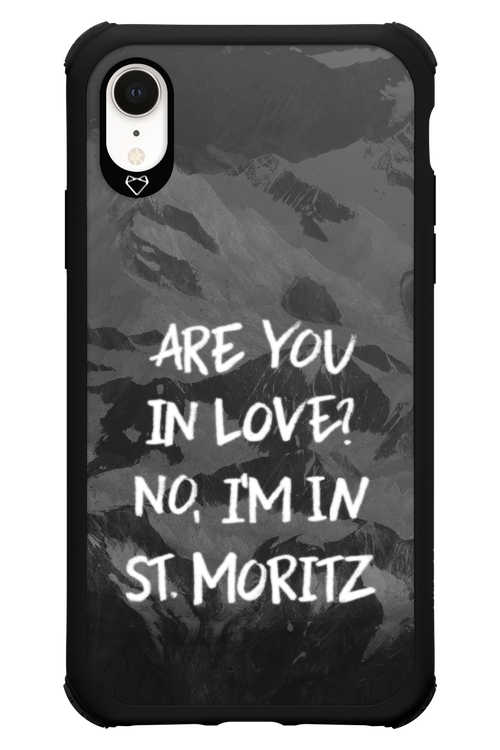 I'm in St. Moritz - Apple iPhone XR