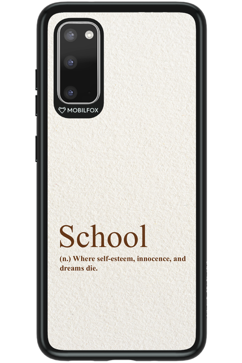Schoool - Samsung Galaxy S20