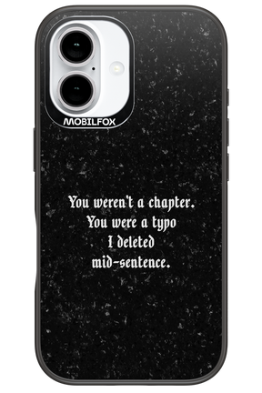 A Typo - Apple iPhone 16