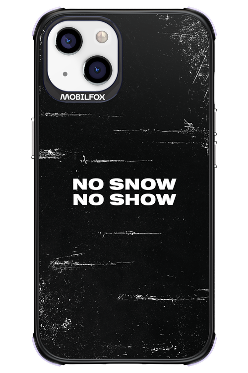 No snow, no show - Apple iPhone 13