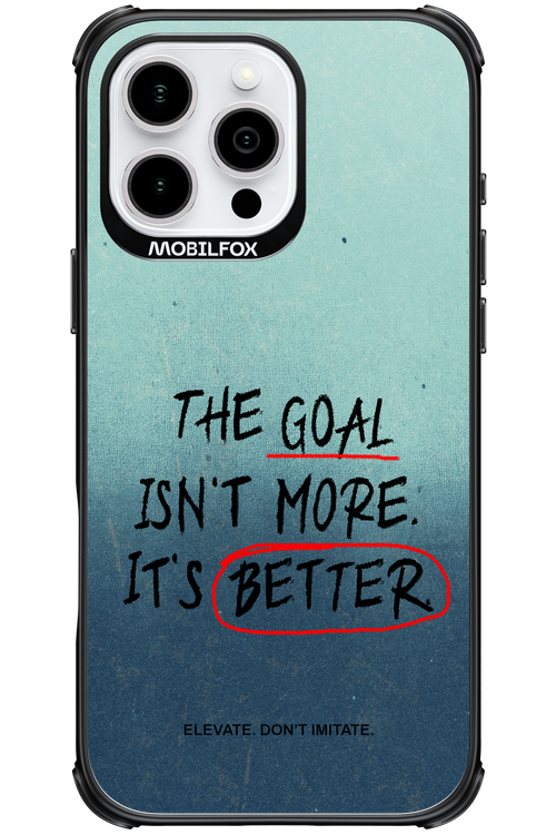 The Goal 2.0 - Apple iPhone 16 Pro Max