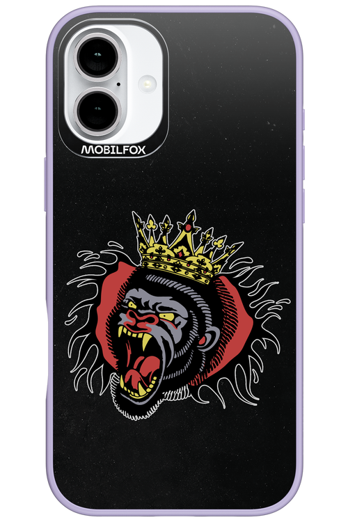 Monkey Rage Black - Apple iPhone 16 Plus