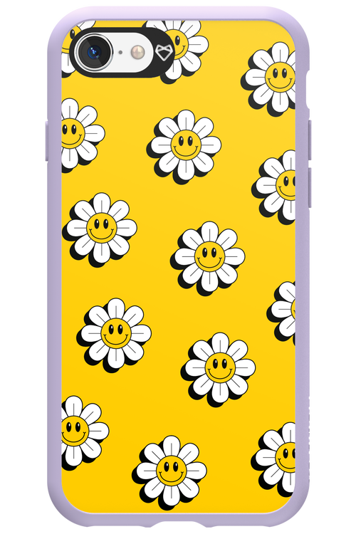 Smiley Flowers - Apple iPhone 8