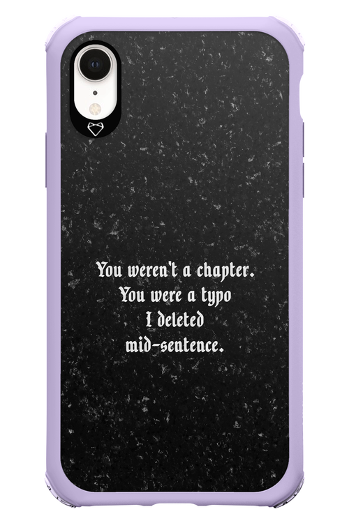 A Typo 2.0 - Apple iPhone XR