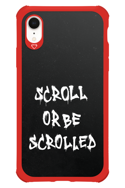 Scroll Black - Apple iPhone XR