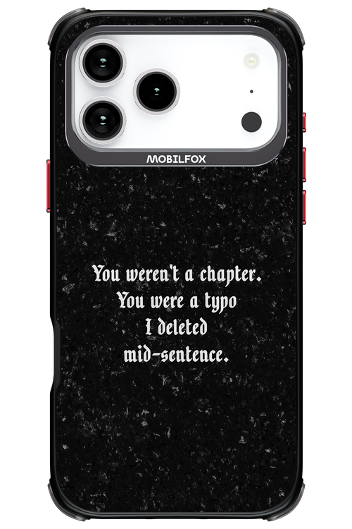 A Typo - Apple iPhone 17 Pro Max