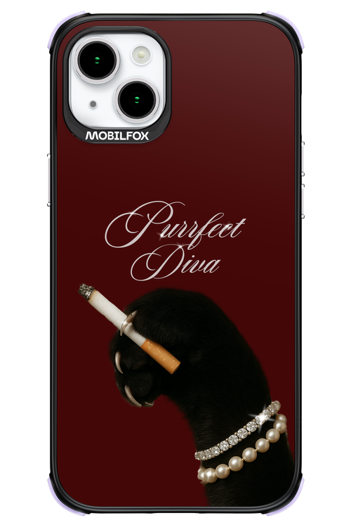 Purrfect Diva - Apple iPhone 15 Plus