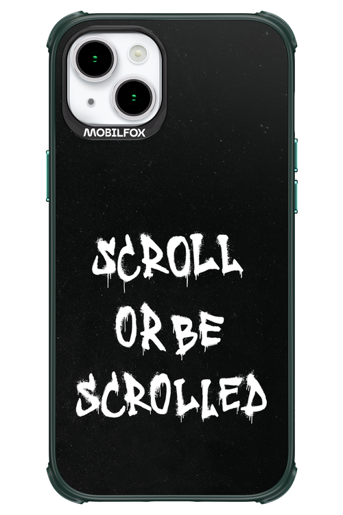 Scroll Black - Apple iPhone 15 Plus