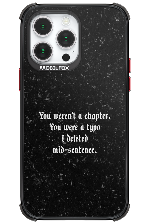 A Typo - Apple iPhone 14 Pro Max