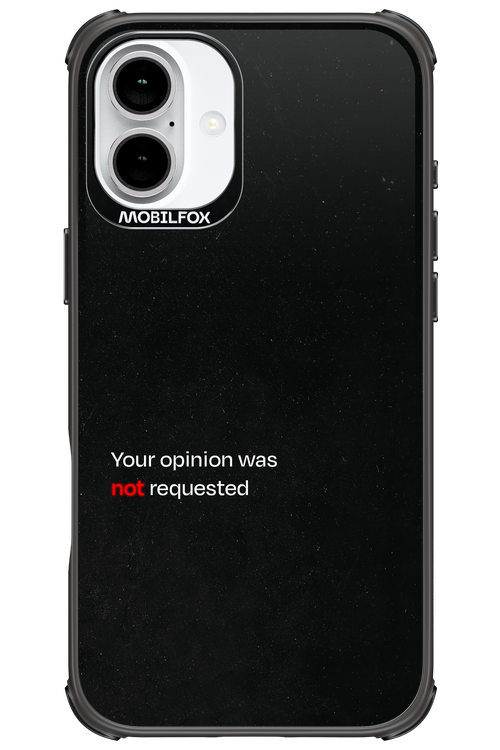 Not Requested 2.0 - Apple iPhone 16 Plus