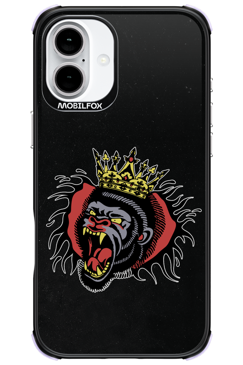 Monkey Rage Black - Apple iPhone 16 Plus