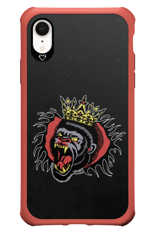 Monkey Rage Black - Apple iPhone XR