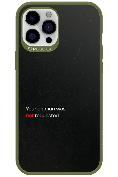 Not Requested 2.0 - Apple iPhone 12 Pro Max