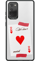 Match Transparent 2.0 - Samsung Galaxy Note 20