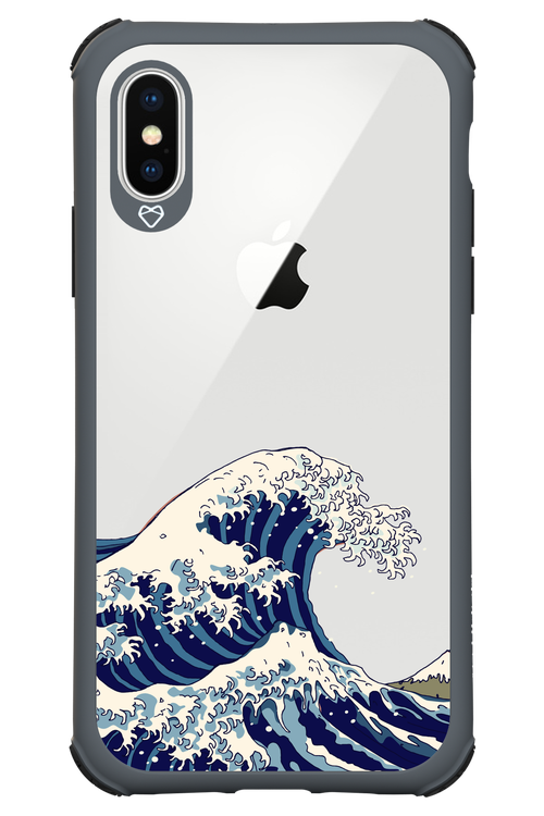 Great Wave - Apple iPhone X