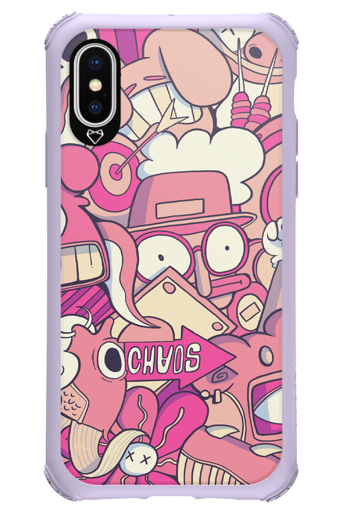 Coral Chaos - Apple iPhone X