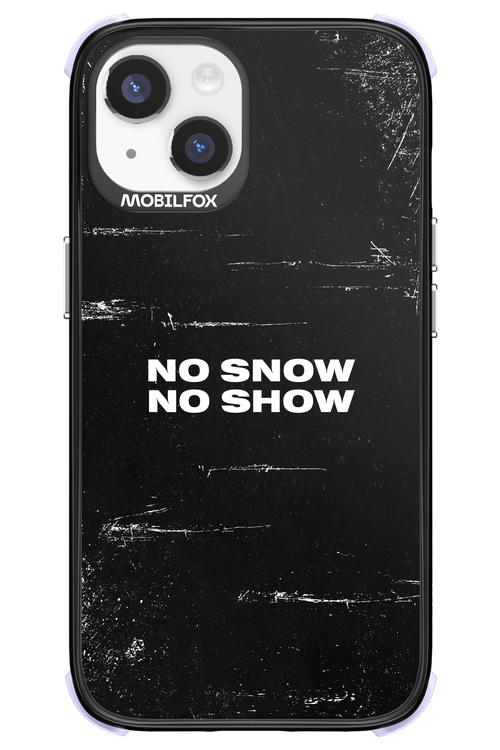 No snow, no show - Apple iPhone 14