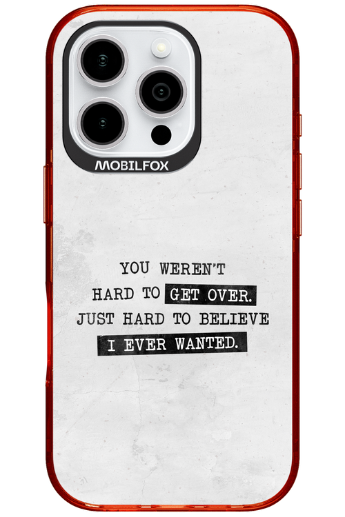 Hard to Believe - Apple iPhone 16 Pro