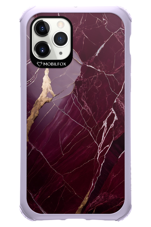 Burgundy Marble 2.0 - Apple iPhone 11 Pro