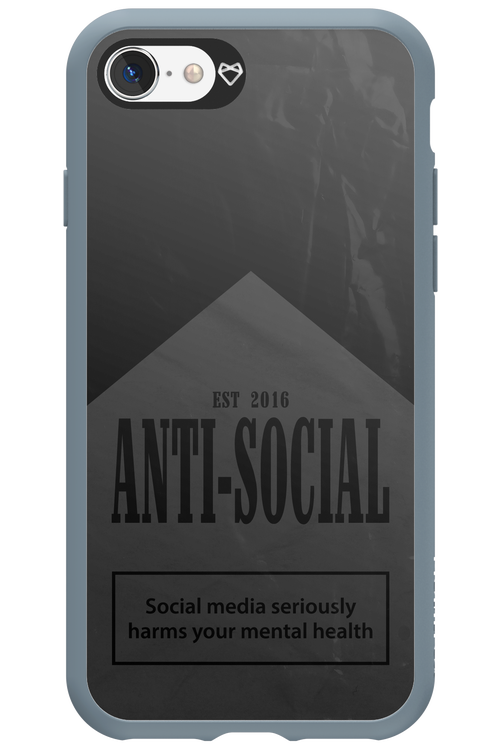 ANTI-SOCIAL (BLVCK) 2.0 - Apple iPhone SE 2020