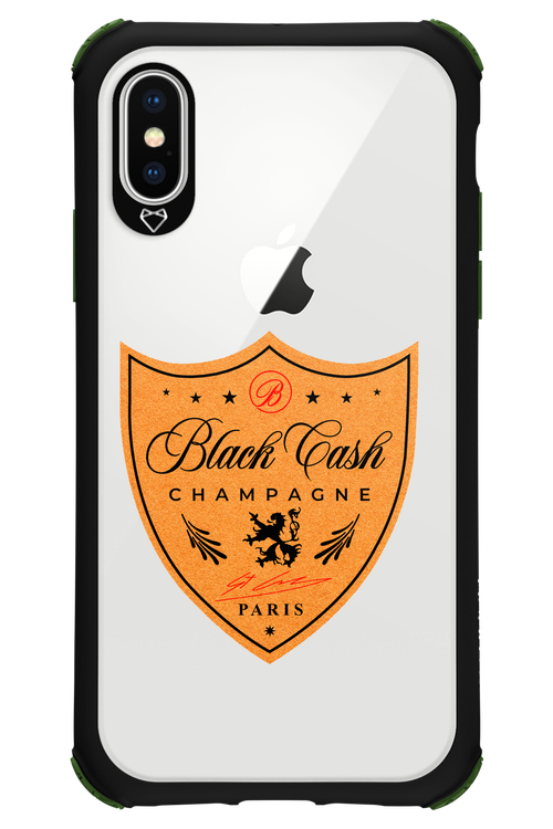 Black Cash Champagne - Apple iPhone X