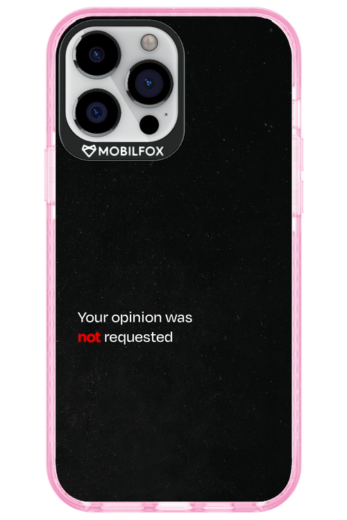 Not Requested 2.0 - Apple iPhone 13 Pro Max