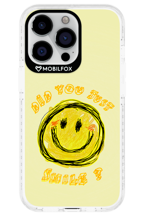 Crayon Smiley - Apple iPhone 13 Pro