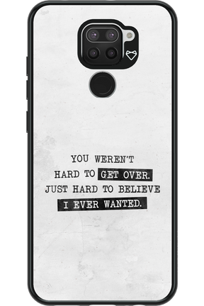 Hard to Believe - Xiaomi Redmi Note 9