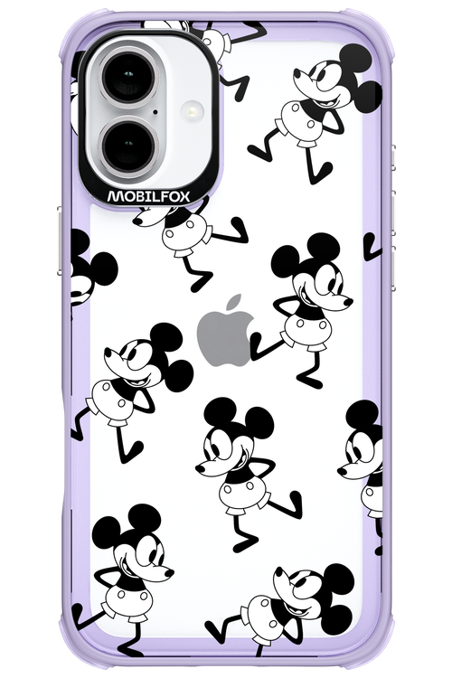 Iconic Mouse (pattern) - Apple iPhone 16 Plus