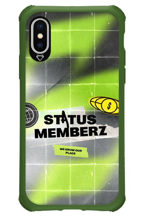 Status Memberz - Apple iPhone X