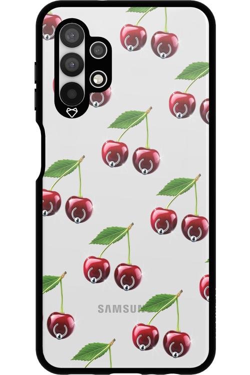 Spicy Cherries Transparent - Samsung Galaxy A13 4G