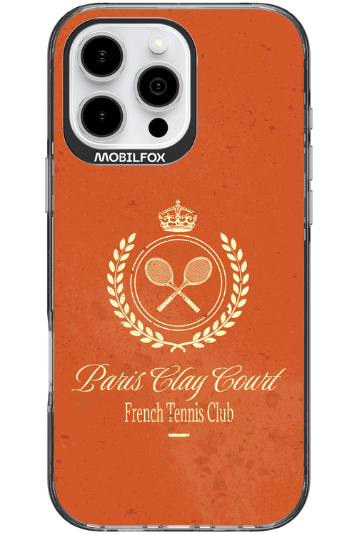 Paris Clay Court Club 2.0 - Apple iPhone 16 Pro Max