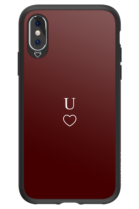 U Burgundia 2.0 - Apple iPhone X