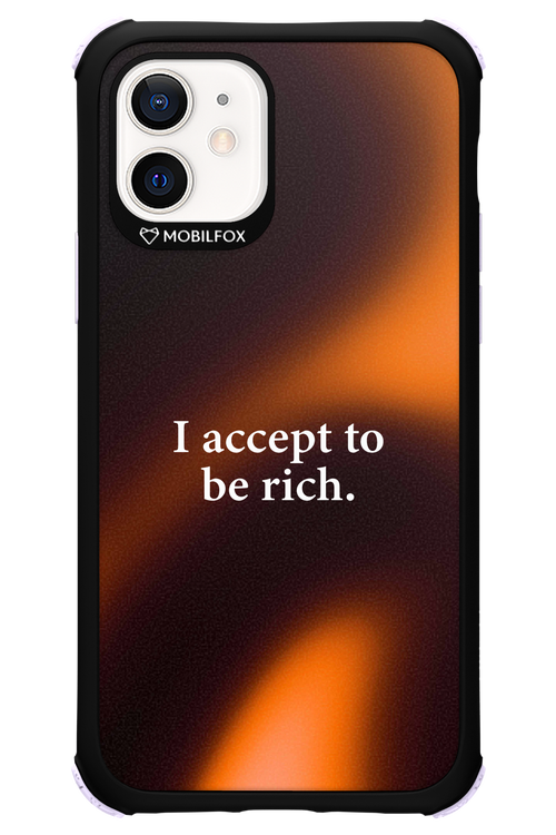 I accept to be rich - Apple iPhone 12