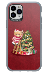 Christmas Bear (Burgundy) - Apple iPhone 11 Pro