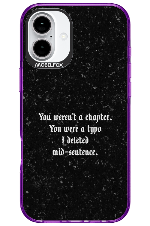 A Typo - Apple iPhone 16 Plus