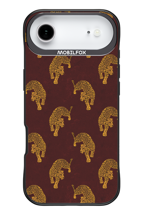 Burgundy Leopard Pattern - Apple iPhone 17 Air