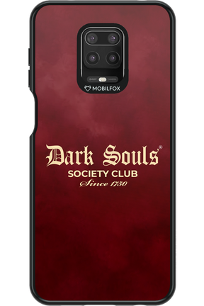 Dark Souls (Burgundy) - Xiaomi Redmi Note 9 Pro