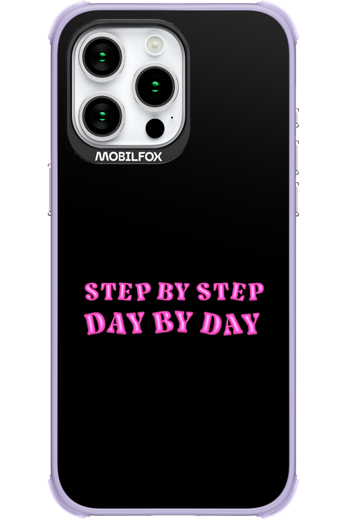Step by Step Black - Apple iPhone 15 Pro Max