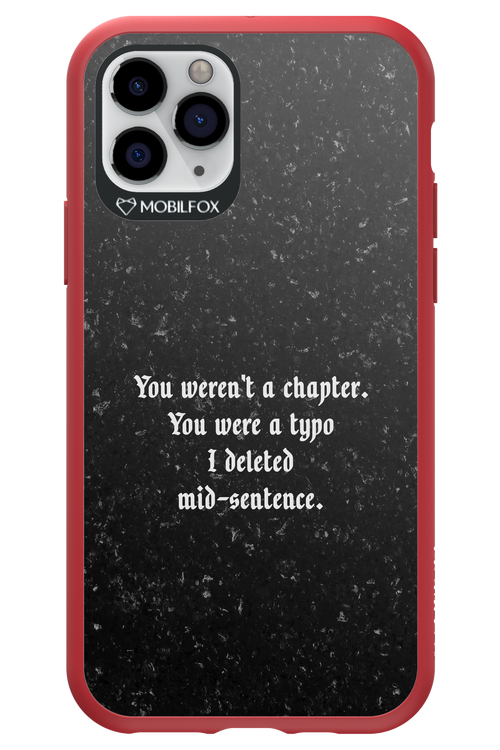 A Typo - Apple iPhone 11 Pro