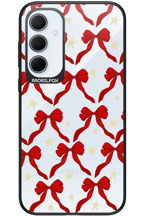 Bow & Stars (Transparent) - Samsung Galaxy A35