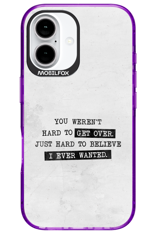 Hard to Believe 2.0 - Apple iPhone 16