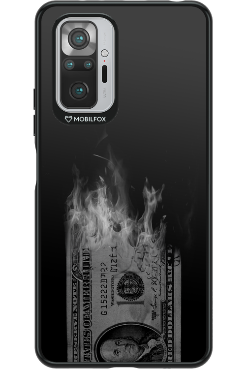 Money Burn B&W 2.0 - Xiaomi Redmi Note 10 Pro