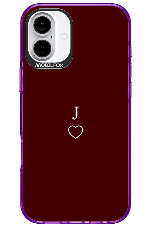 J Burgundia 2.0 - Apple iPhone 16 Plus