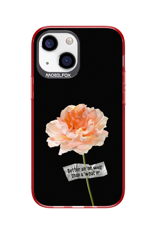 Flower Black - Apple iPhone 13 Mini