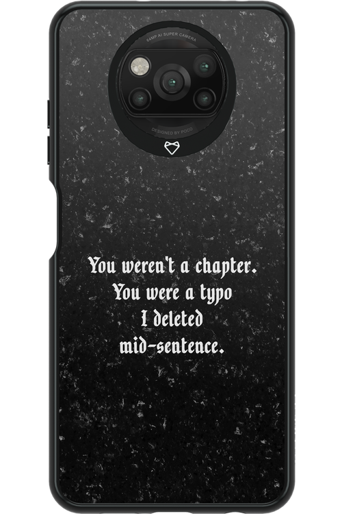 A Typo - Xiaomi Poco X3 Pro