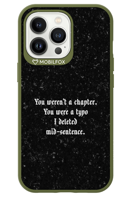 A Typo 2.0 - Apple iPhone 13 Pro